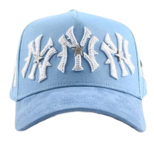 Ny Frozen Star Star Hats Azul