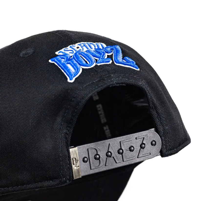 Gorra Baez X Myke Towers Young Kingz Original Azul