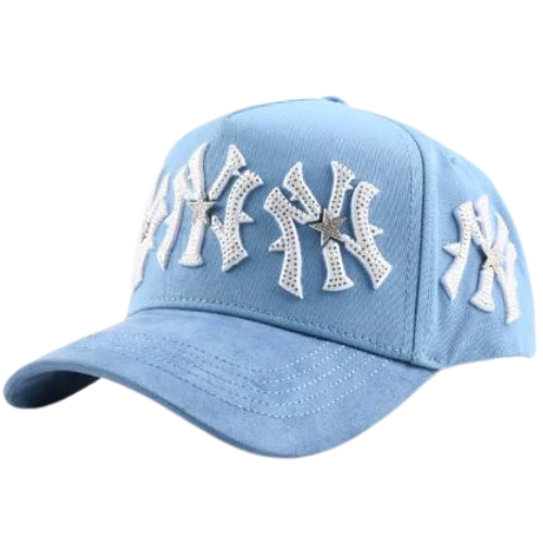 Ny Frozen Star Star Hats Azul