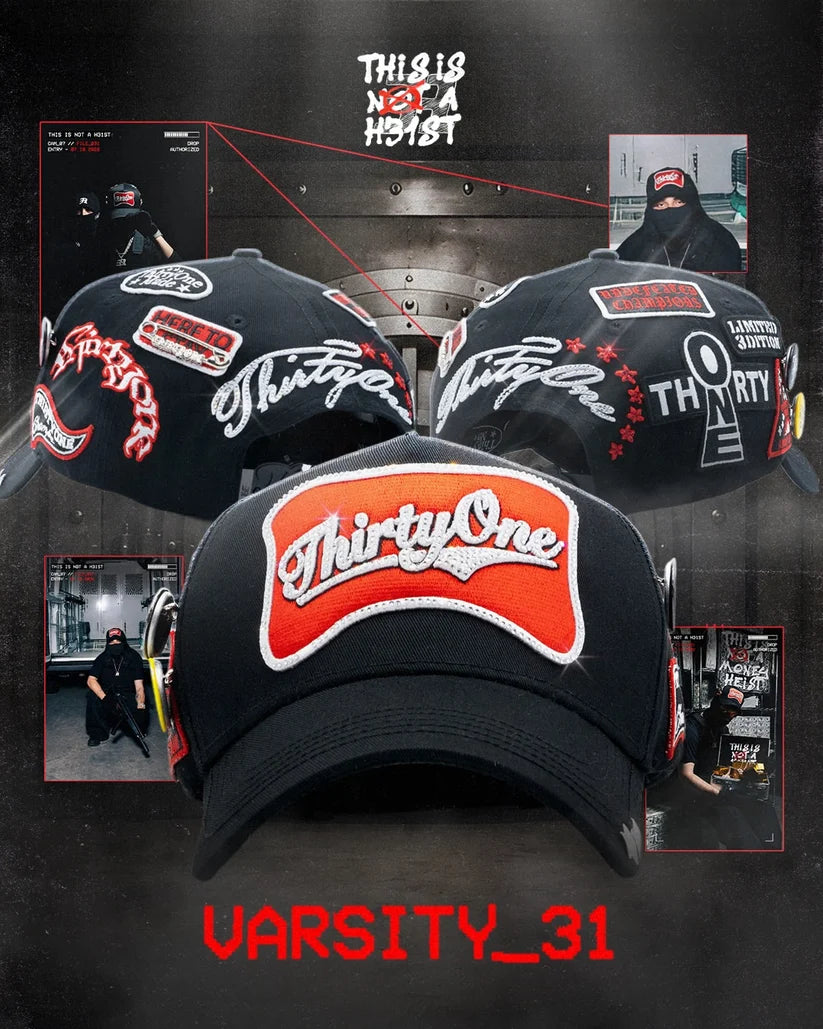 Gorra 31 Hats THIS IS NOT A HEIST - VARSITY 31 Full Set