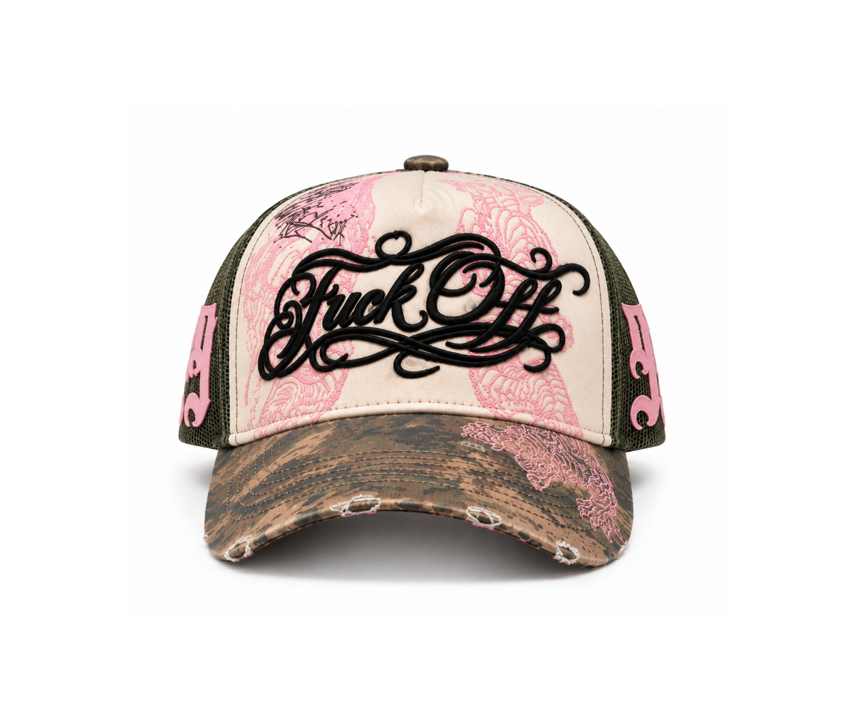 Gorra Rebel x baucka Friends and Family Off limtada a 100pz Original