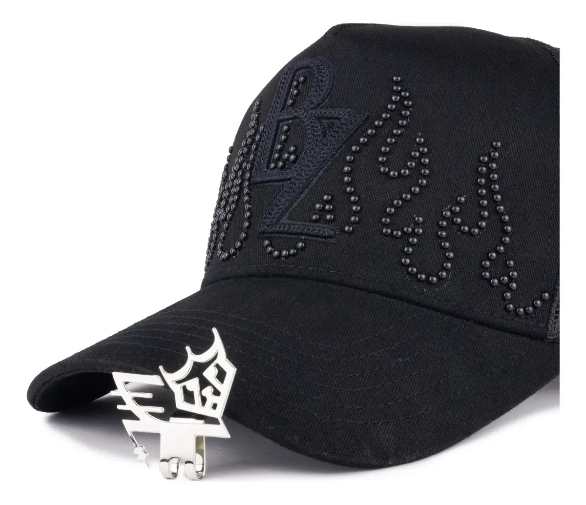 Gorra Baez Og Black flamas