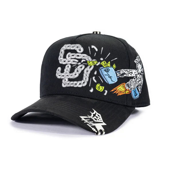 Baez X Myke Towers Easy Money Baby Original Black Adriano Zendejas Cap