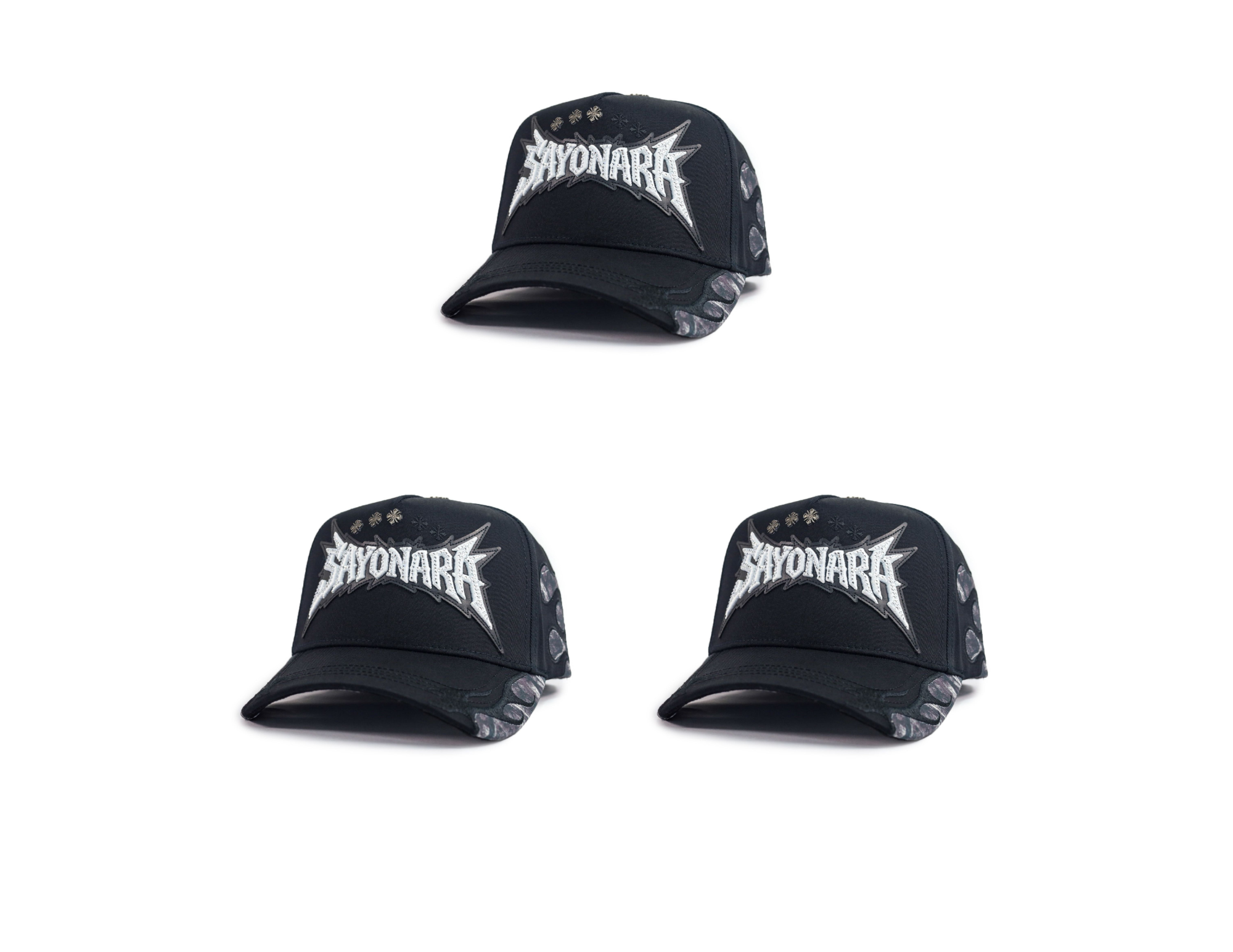 PROMO 1000 c/u 3 Gorras Baez X Shifu Sayonara adriano zendejas