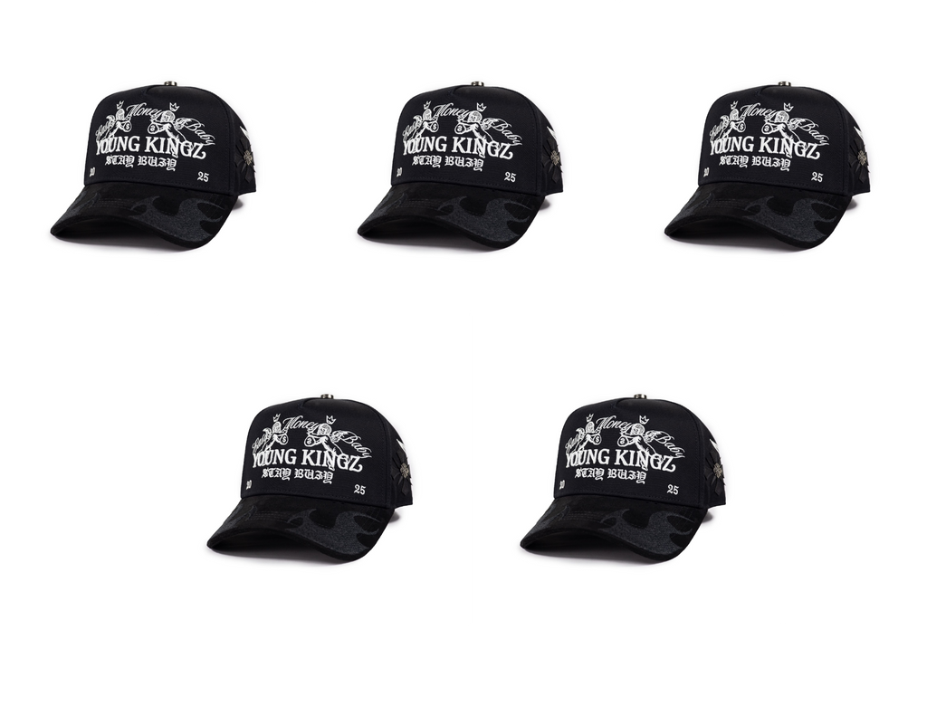 PROMO 1000 c/u 5 Gorras Baez X Myke Towers Easy Money Baby Original Negra Adriano Zendejas