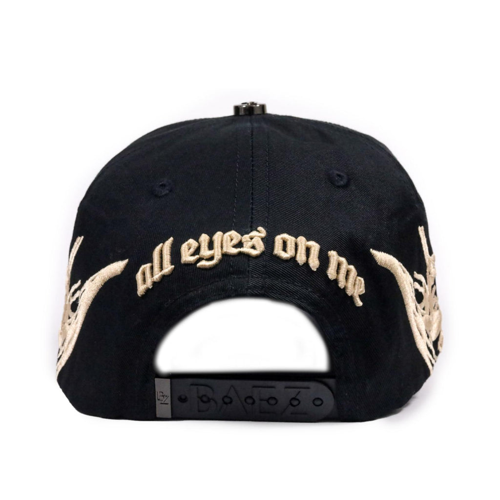 Gorra Baez X Shifu All Eyes On Me Negra Ojos Original Adriano Zendejas
