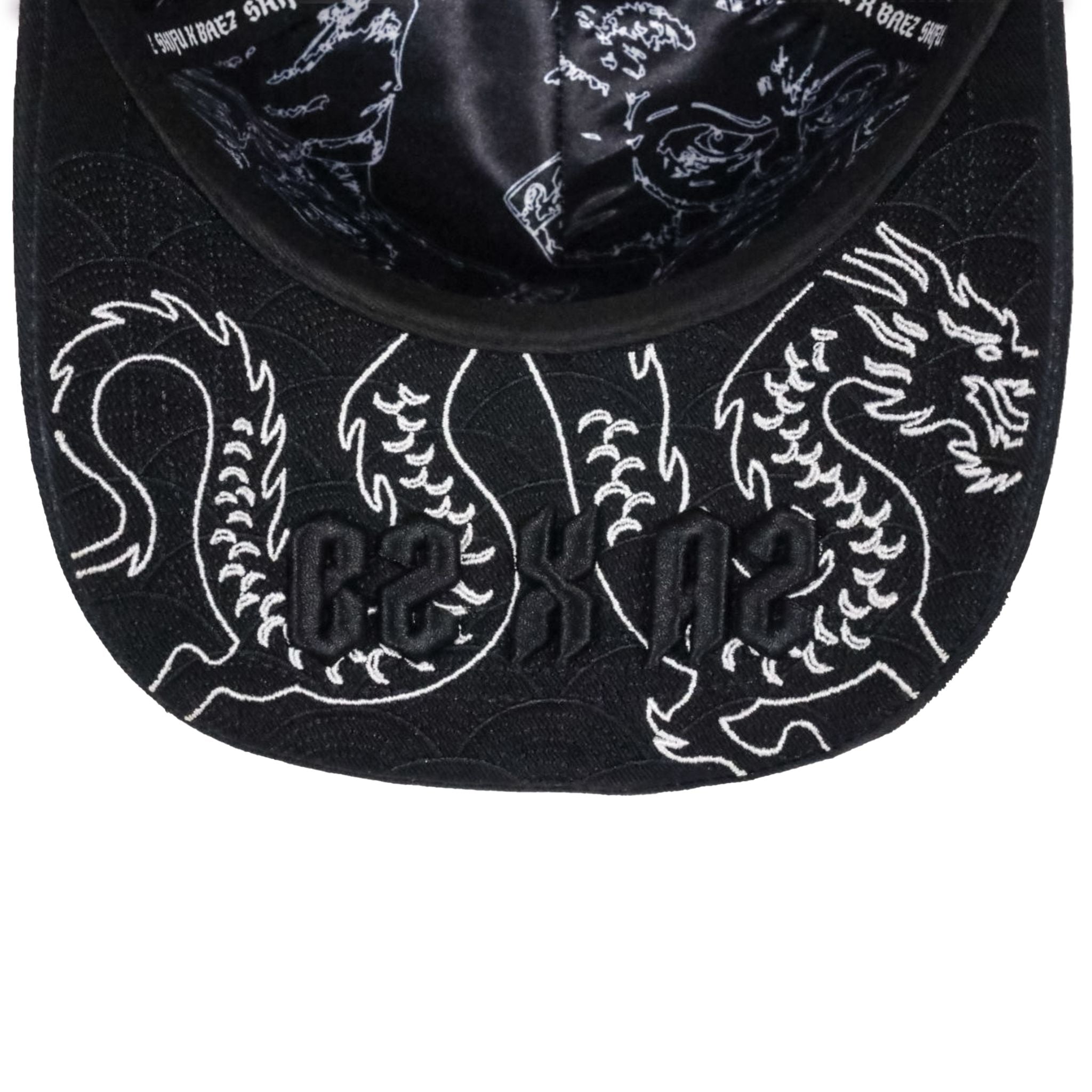 Gorra Baez X Shifu All Eyes On Me Negra Ojos Original Adriano Zendejas