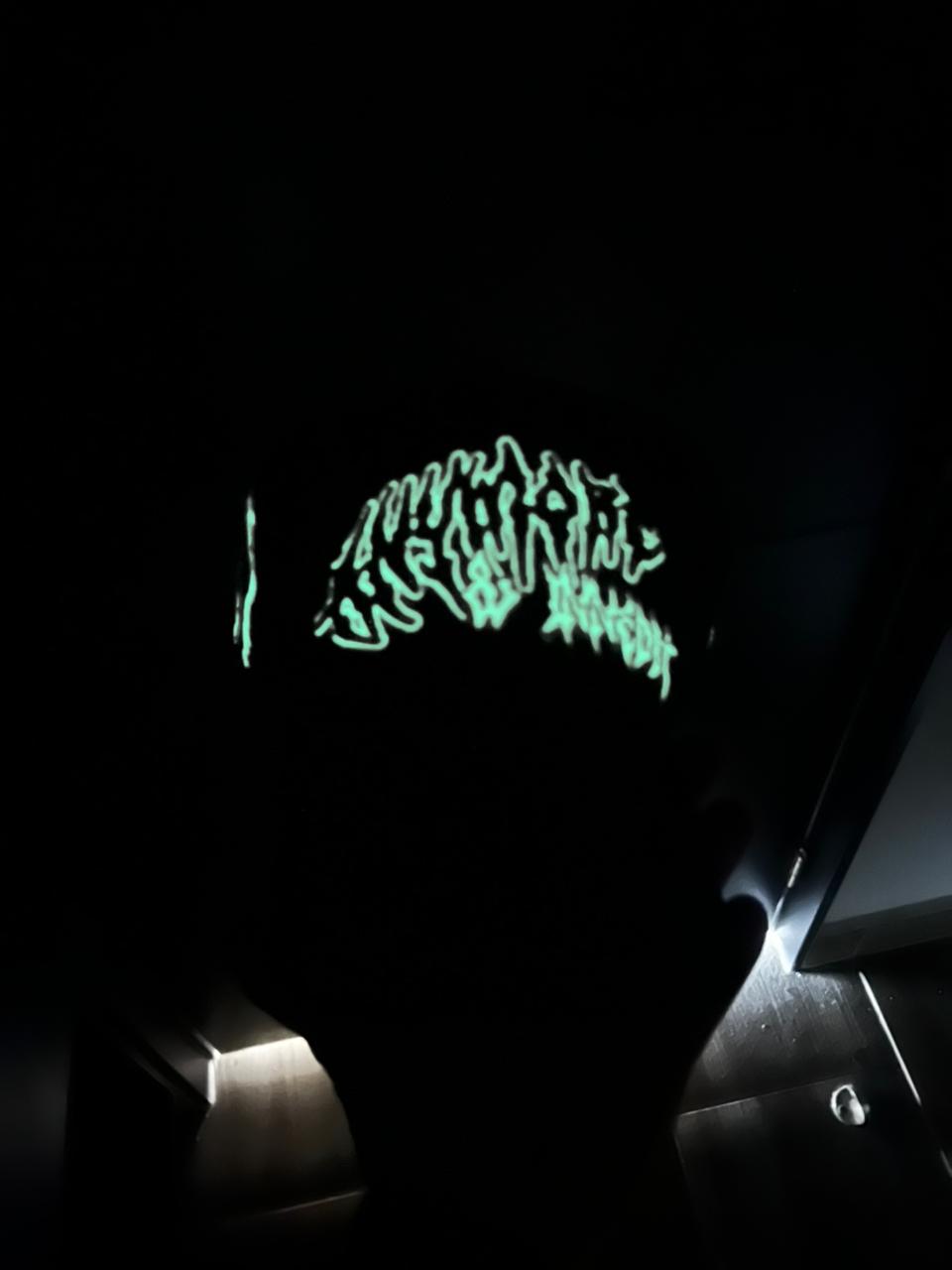 gorra innedit x anymore brilla en la obscuridad original fullset morada