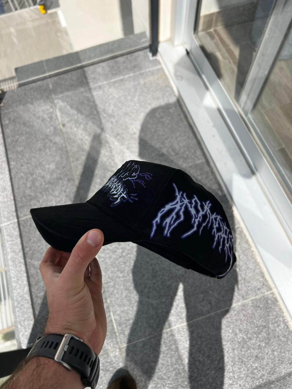 3 x 1000c/u gorras innedit x anymore brilla en la obscuridad original fullset morada