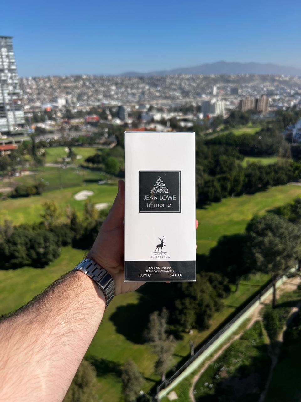 Perfume Fragancia Jean Lowe Immortal Maison Alhambra para hombre