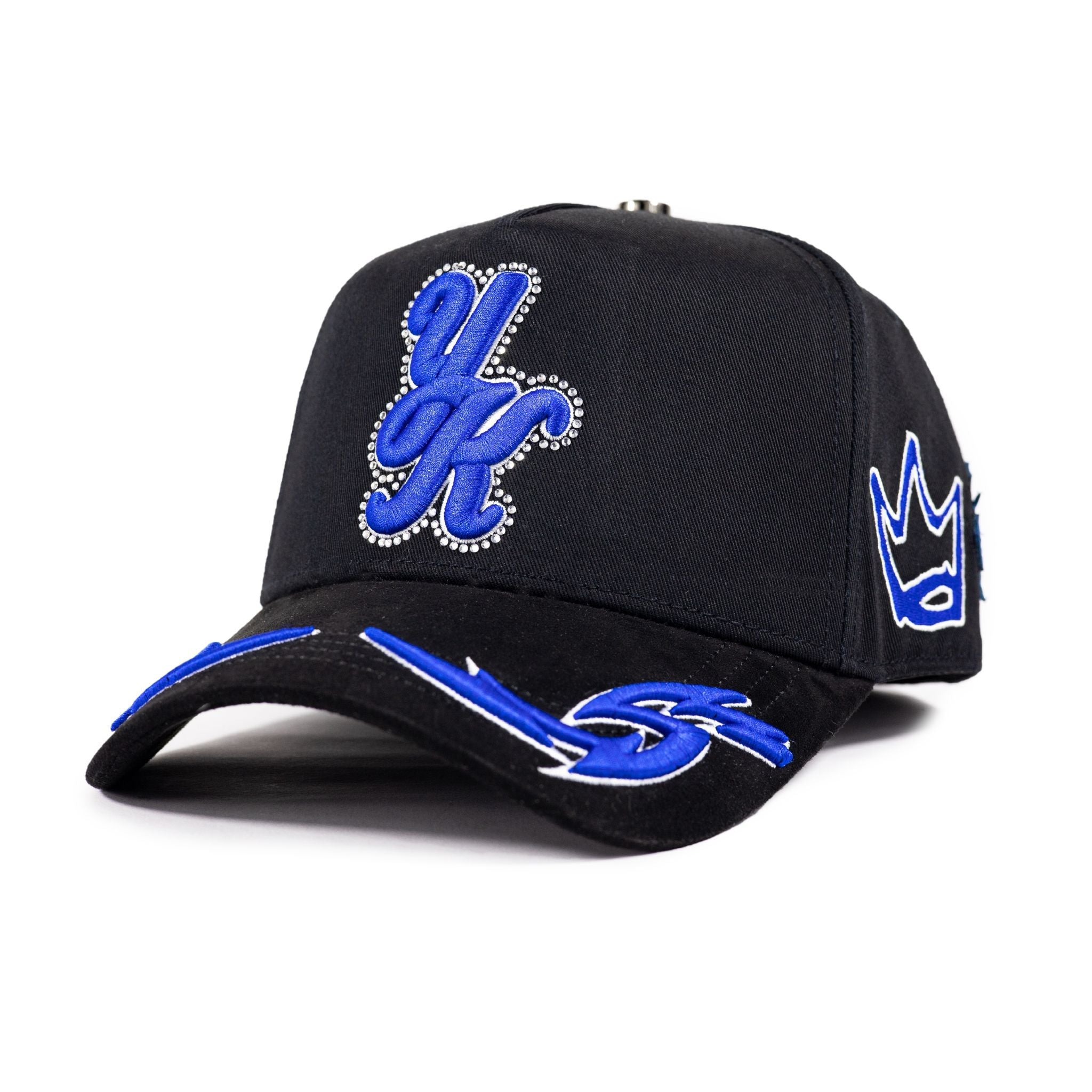 Gorra Baez X Myke Towers Young Kingz Original Azul