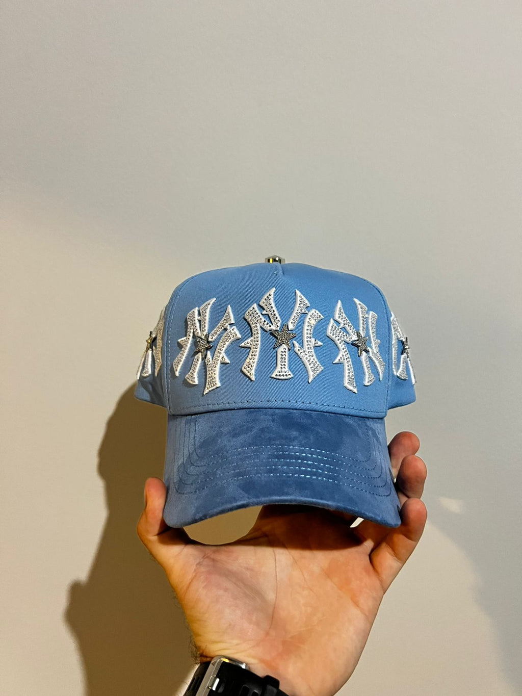 Ny Frozen Star Star Hats Azul