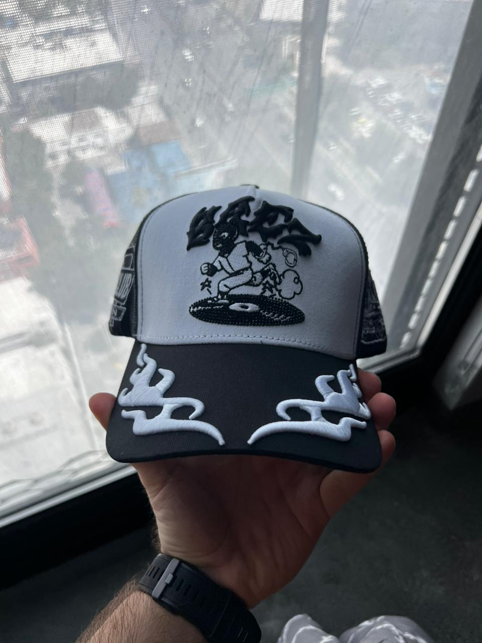 Baez X Myke Towers Easy Money Baby Original Black Adriano Zendejas Cap