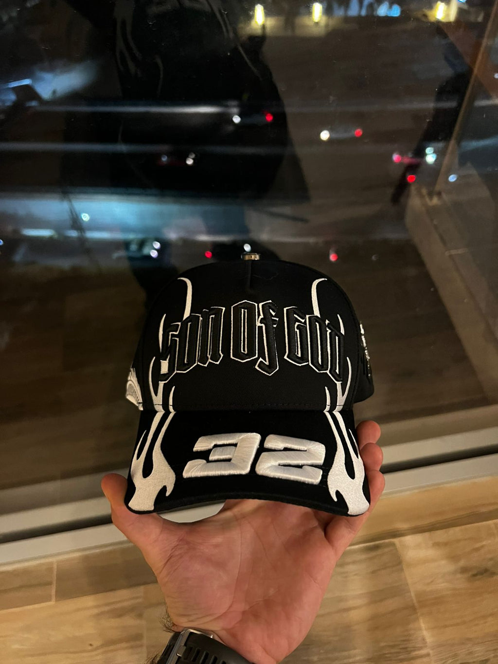 Gorra Baez X Shifu Son of God Negra 32 Original Adriano Zendejas