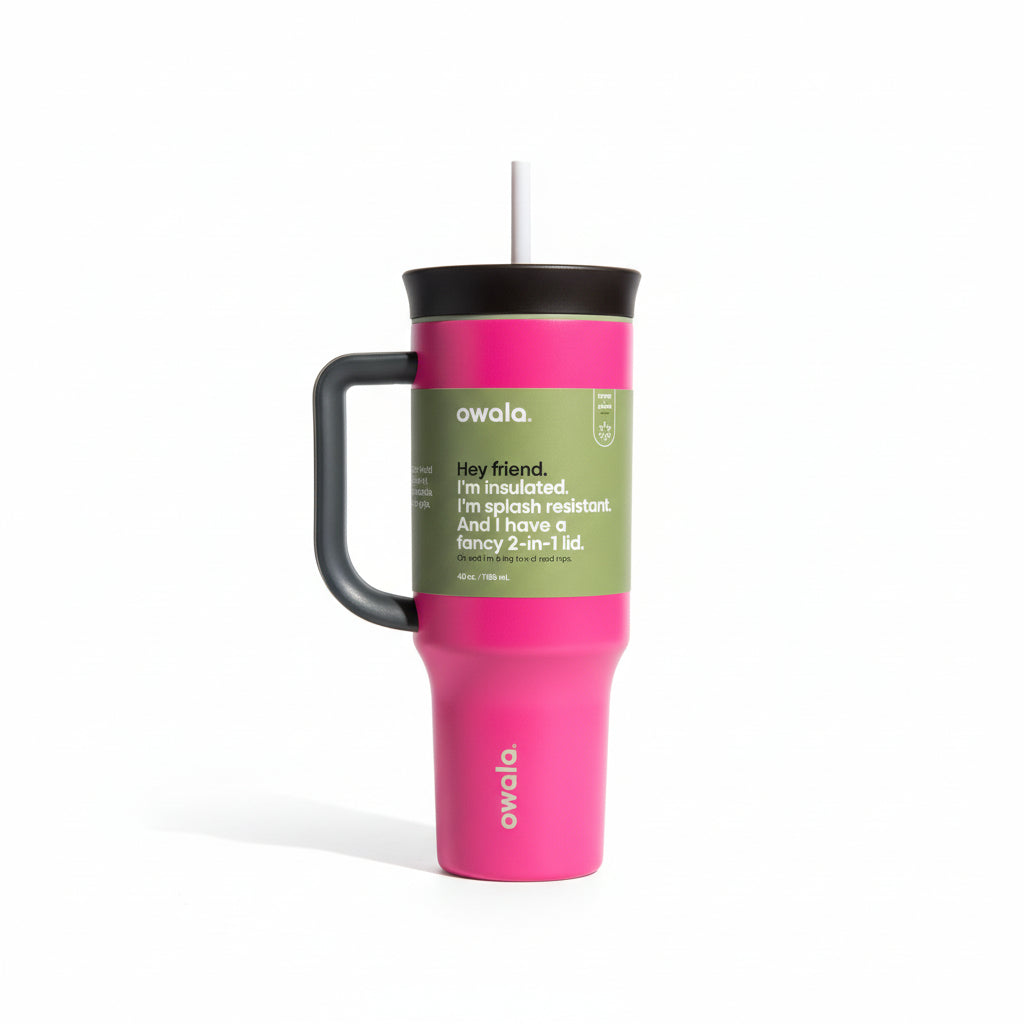 Owala 40 oz Tumbler - Rosa