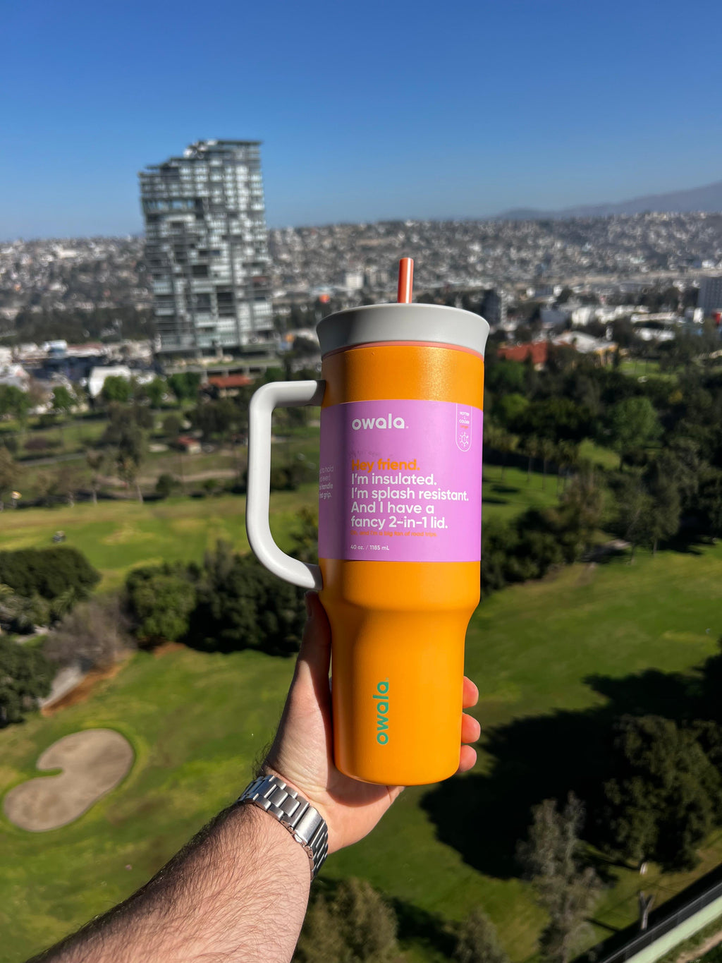 Owala 40 oz Tumbler - Naranja