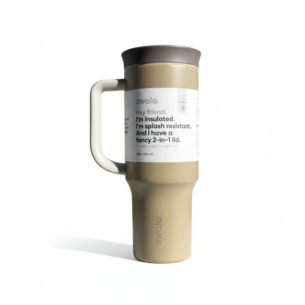 Owala 40 oz Tumbler - Beige