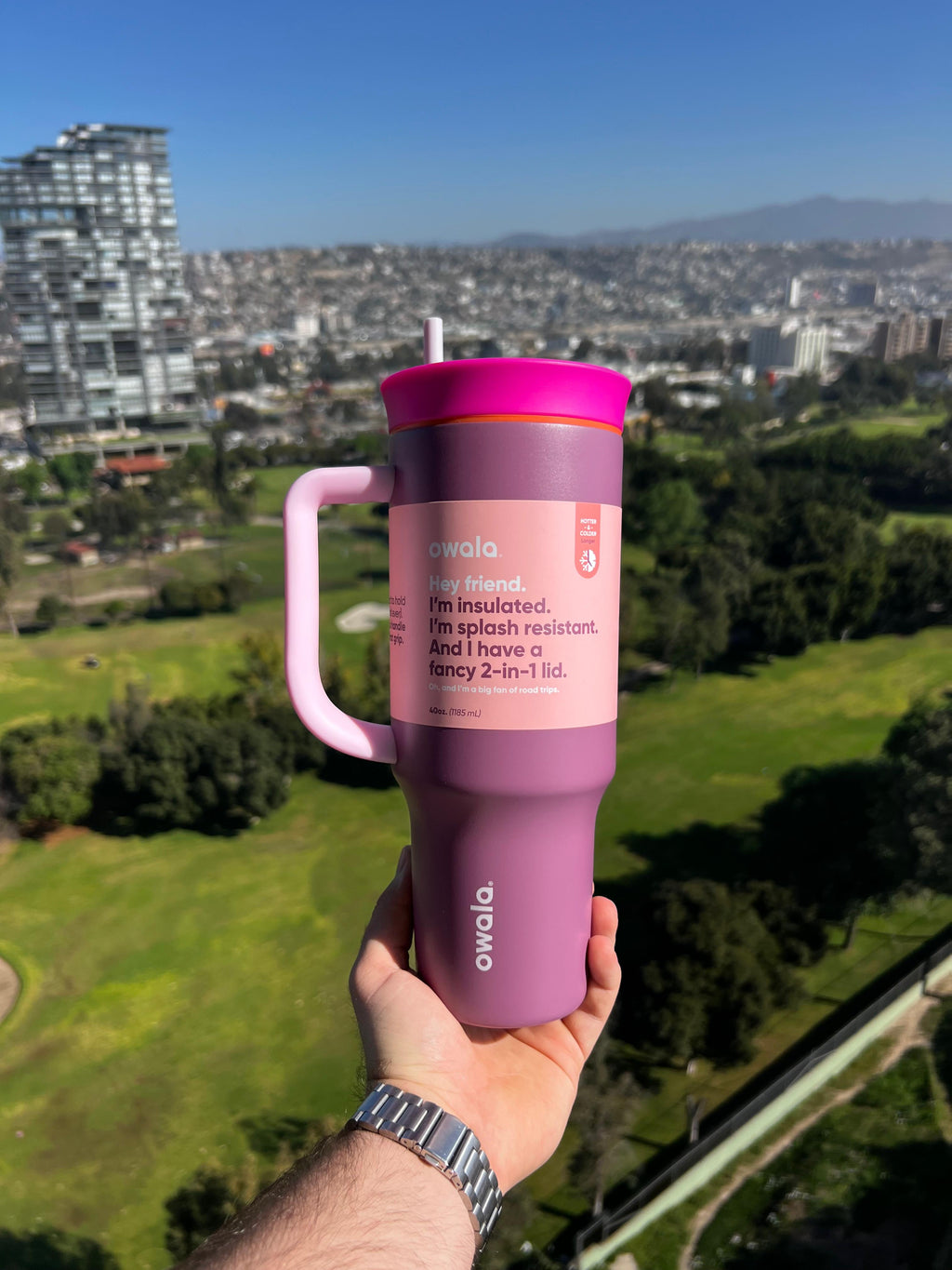 Owala 40 oz Tumbler - Morado