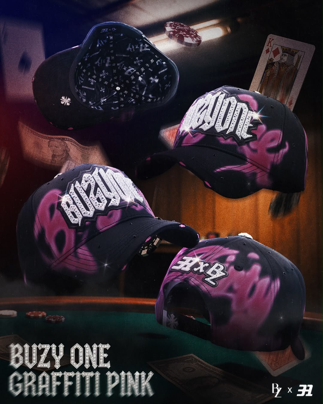 (Preventa) Baez X 31 Hats BuzyOne rosa