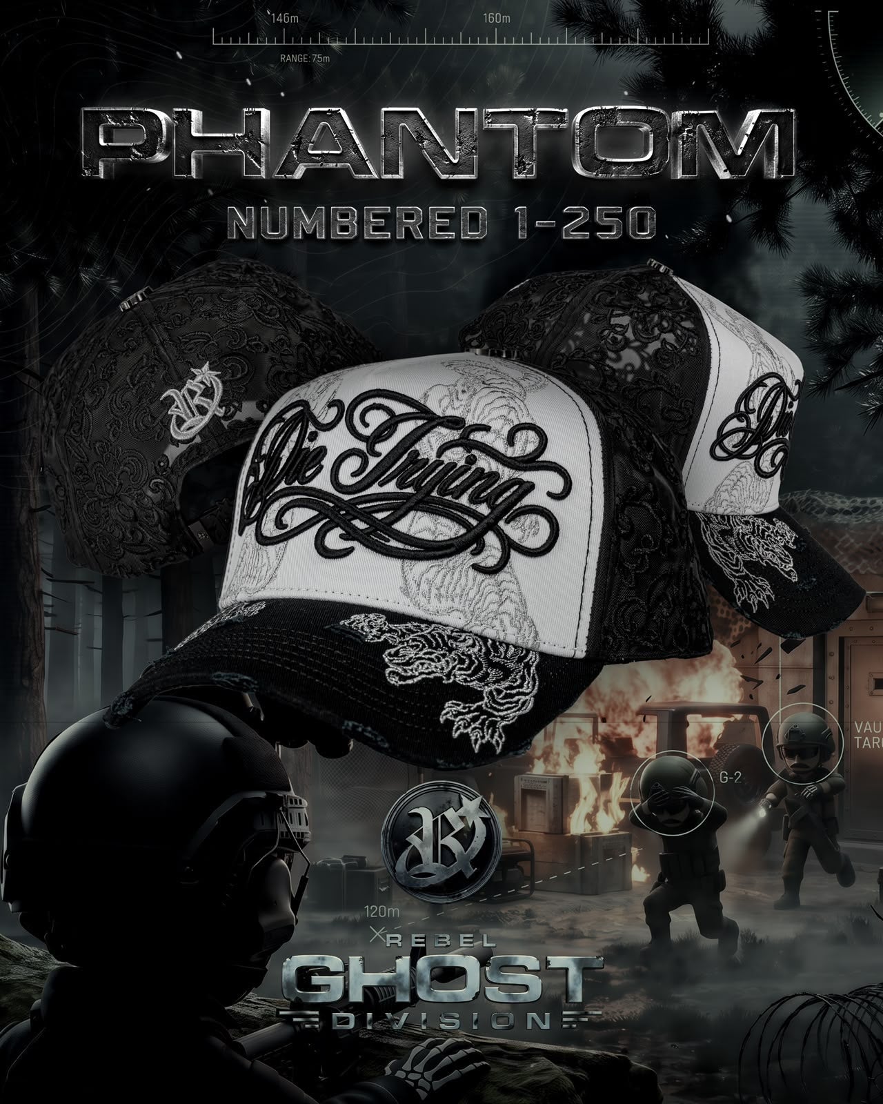 (Preventa) Rebel Phantom Die Trying Blanca