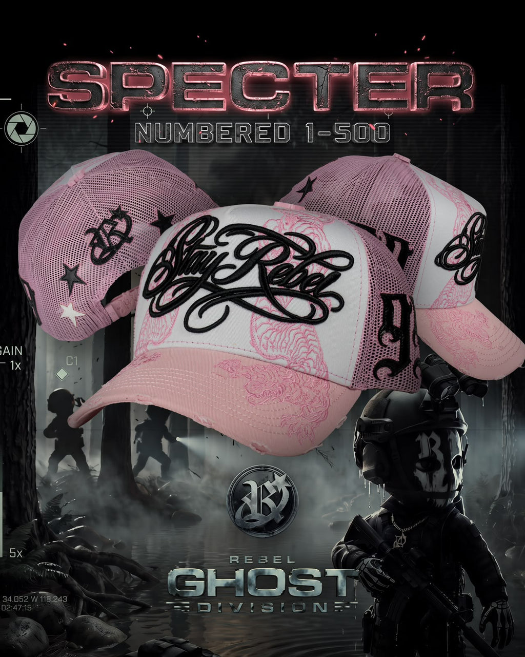 (Preventa) Rebel Specter Stay Rebel 32 Rosa