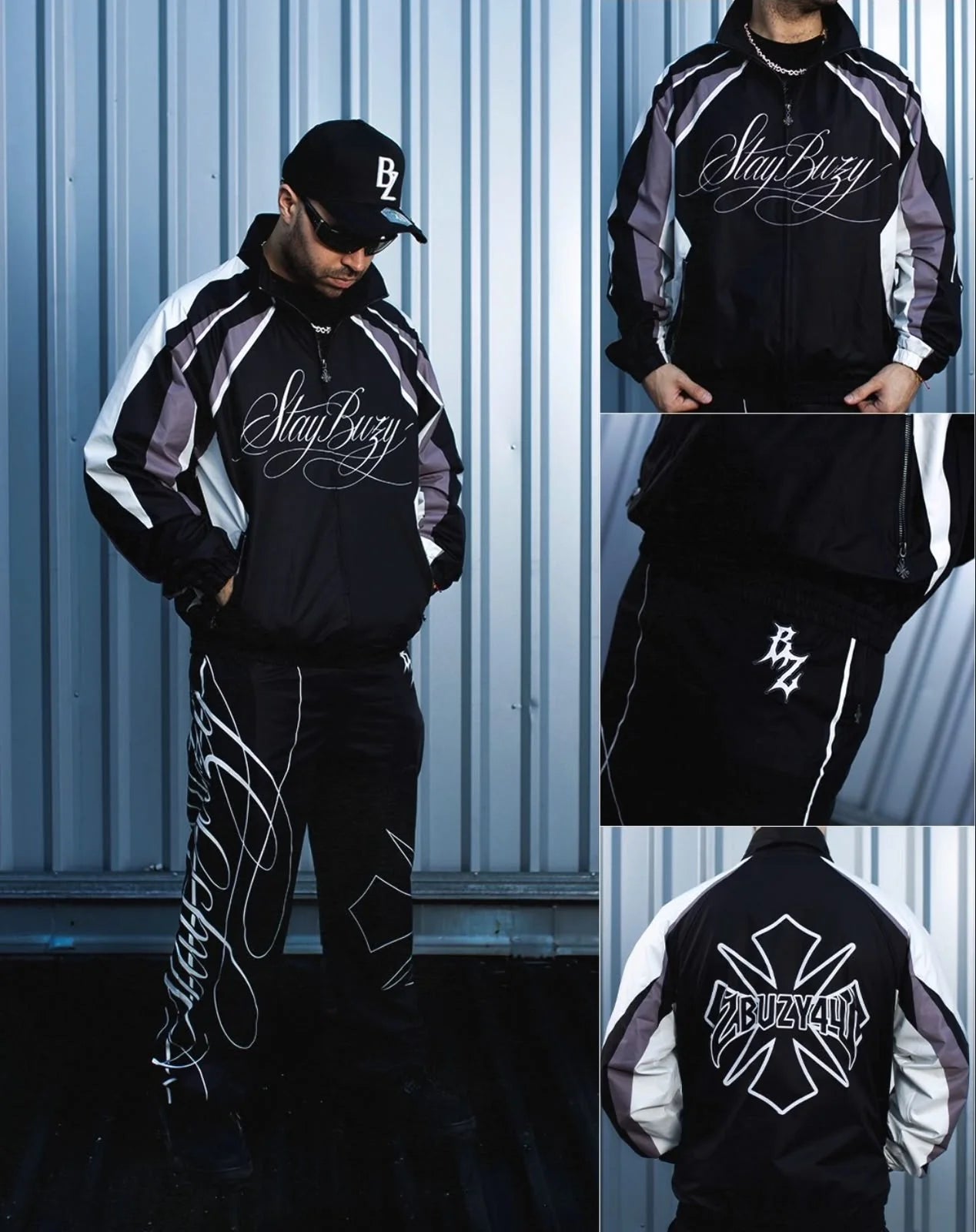 Baez Stay Buzy Track Pants (Pantalon)
